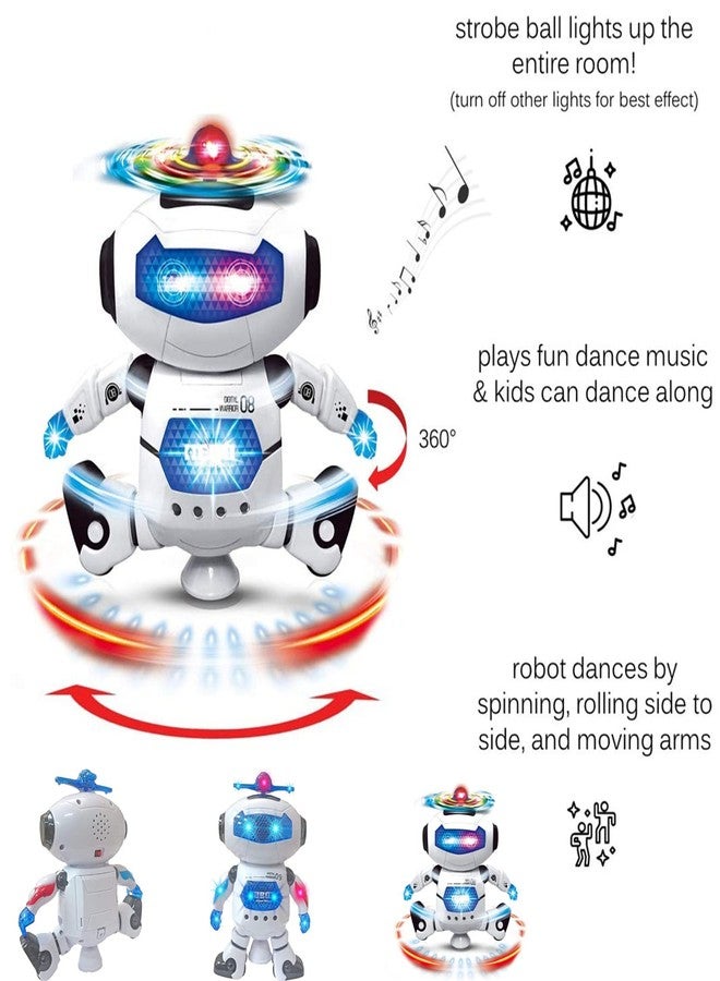 VRION Toy Deform Robot Car for Kids, Go Action 2 in 1 Car With LED Lights (Style 4), Assorted - Image 3